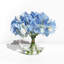 Centres d'hortensias dans un vase-333928956