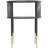 Waldenburg Iron Top End Table