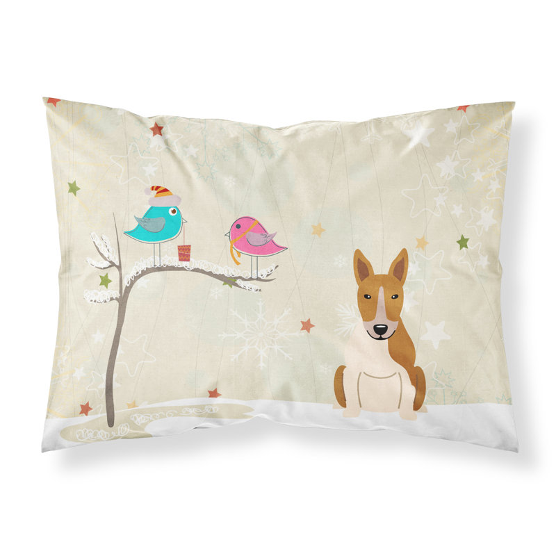 Microfiber, Red White Bull Terrier
