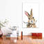 «Bunny with Bow» par Mercedes Lopez Charro - impression d'art graphique-52801595-52801597