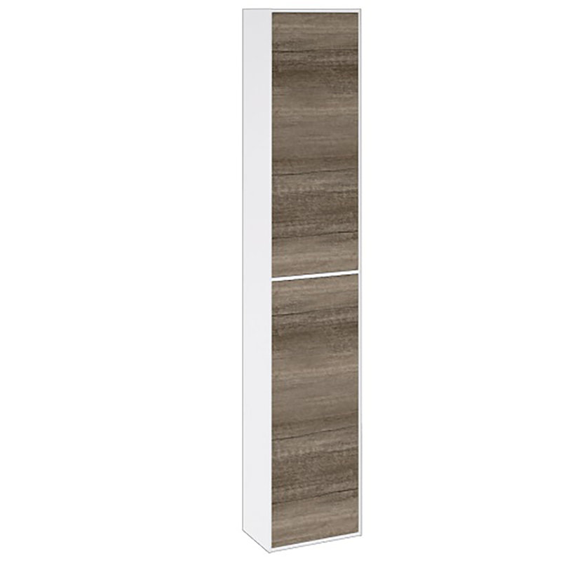 Arciszewski Linen Cabinet, Right, Oak Carbon