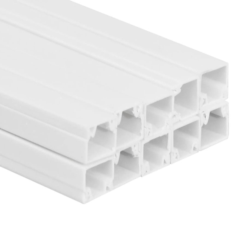 Cable Trunking 10 M PVC, 1cm H x 1.5cm W