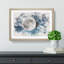 Earth Behind The Moon - Single Picture Frame Painting on MDF-56874192-56874194