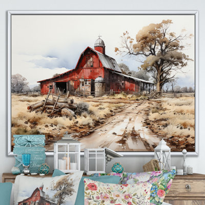 «Farmstead Lnadscape III - Farm Large», art mural