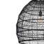 Luminaire suspendu en forme de dôme noir à 1 lumière Aracelie-1203305542