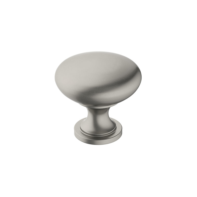 Armoire bouton en nickel satiné Era de 1-1 / 4 po (32 mm) de diamètre - paquet de 25, Nickel satiné
