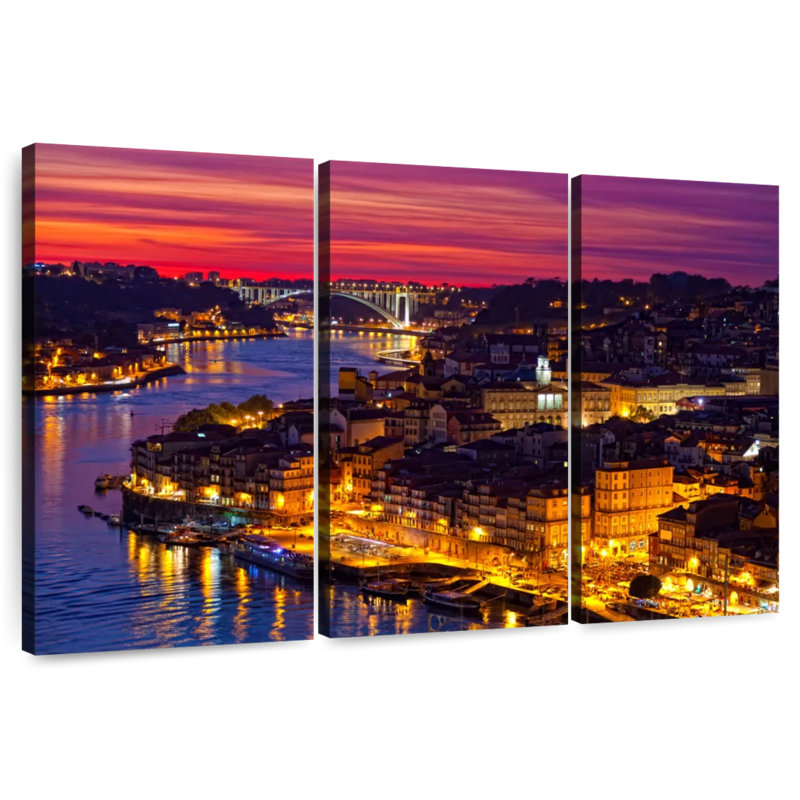 Lumières dorées Nicci Porto, H 42 po x l 65 po