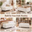 Banc de rangement avec repose-pieds l 46 po-558158474