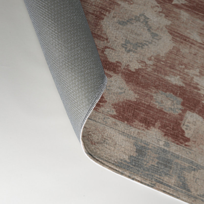 Tapis gris intérieur et extérieur surteint, Rectangulaire 3 pi x 5 pi