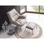 Fauteuil d'appoint et repose-pieds Modern-1105665556
