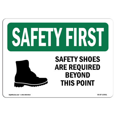 Safety First Sign