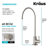 KRAUS Purita 2-Stage Under-Sink Filtration System With Single Handle Drinking Water Filter Faucet-104338041