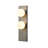 Traditional 2 Light Black Steel Wall Sconce