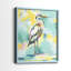 Impression encadrée Bright Heron Fresco I-Premium - prête à être accrochée - aucun clou requis - aucun clou requis-108020554-108020557