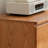 Simple Style Cherry Wood Entrance Cabinet Solid Wood Accent Chest