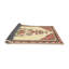 Rouge floral Rami/beige/brun Tapis décoratif-573734946