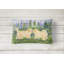 Golden Retriever Outdoor Reversible Throw Pillow