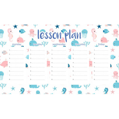 Magnetic Lesson Plan Sea Creatures
