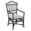 Chippendale Upholstered Arm Chair-1220170746-1252848215