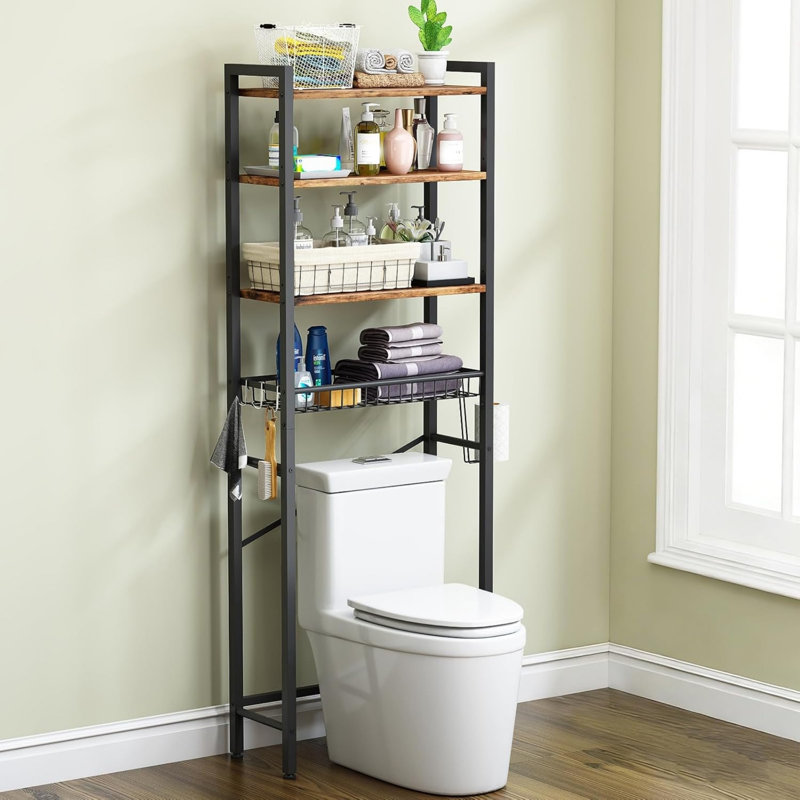 Freestanding Over the Toilet Storage