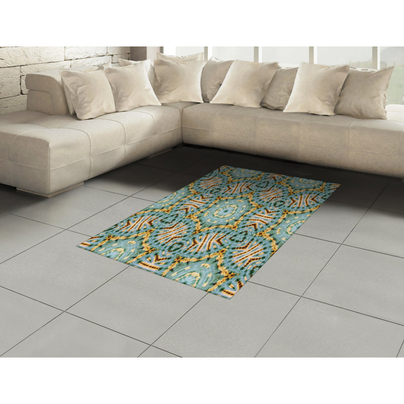 Tapis décoratif Boho, Rectangle— 4 pi x 5 pi 8 po