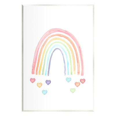 «Rainbow with Falling Hearts» par Lil 'Rue