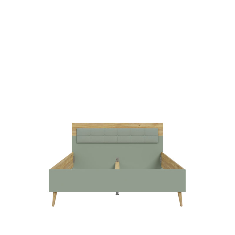 Rauchtown Bed, Beige/Sage, European Kingsize (160 x 200cm)