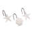 Sequin Shells Bath Shower Curtain Hooks