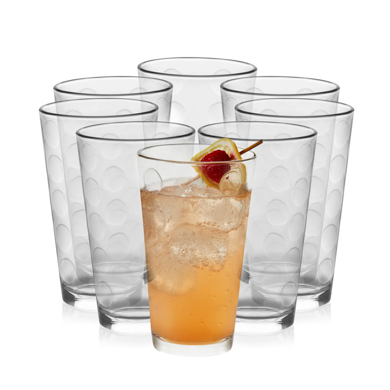 Libbey Reno Patterned Tumbler Glasses