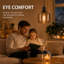 6-Pack ST64 Dimmable LED Edison Light Bulbs, 6W 60W Equivalent, E26 Base, 2700K Warm White