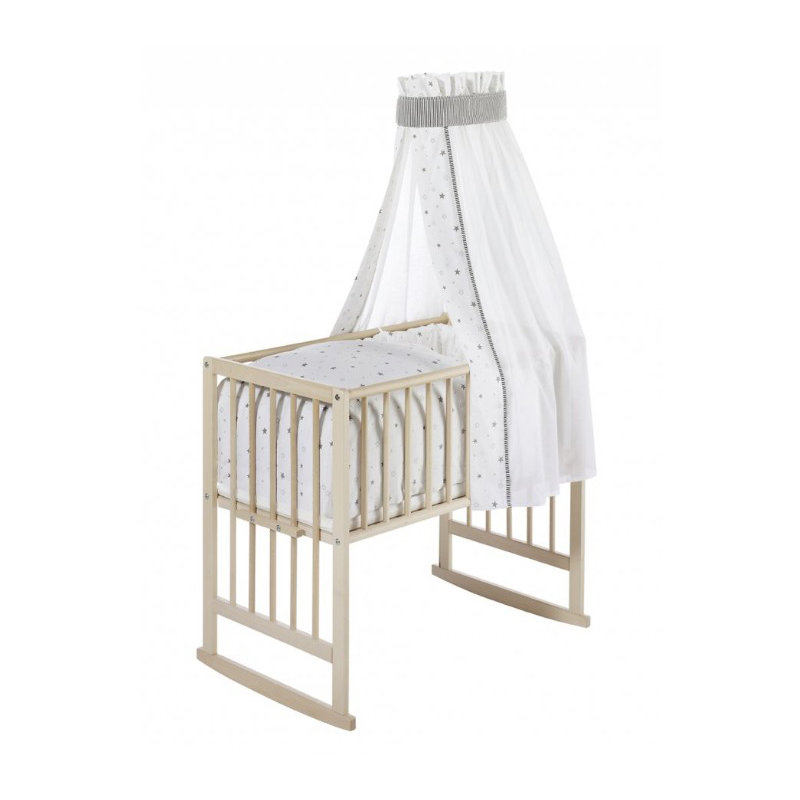 Bassinet, Natural varnished
