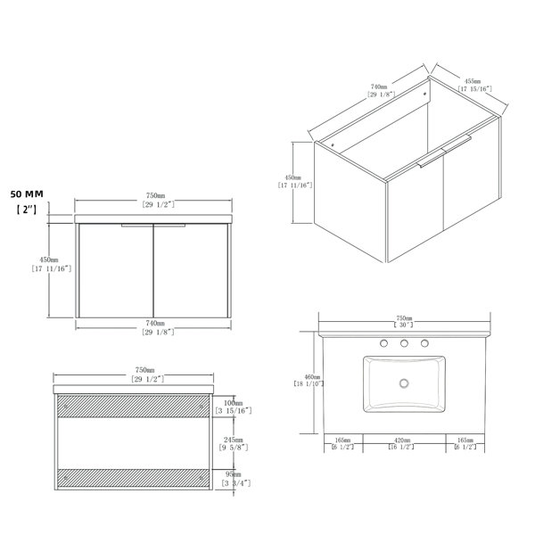 Dimensions du produit