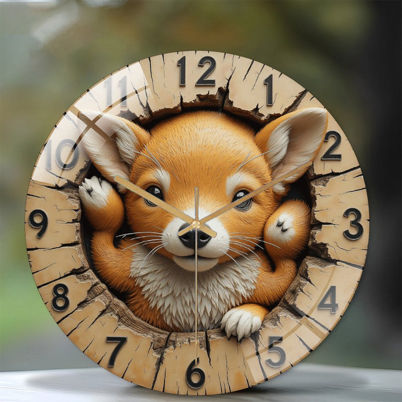 Horloge murale Corgi