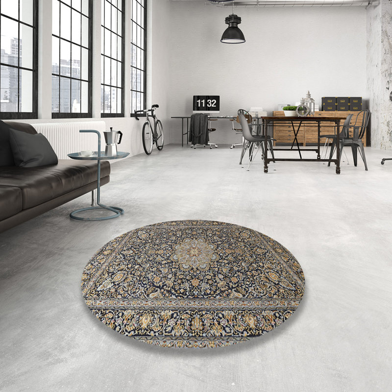 Nabil Oriental Indoor Rug, Round 8'