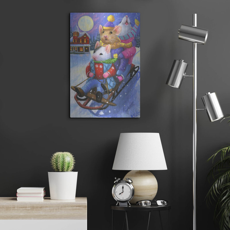 " Wheeeee3 " by Bridget Voth, 24" H x 16" W
