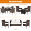 Chaise de patio avec coussin-307929664