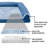 Two-Tone Faux Fur & Suede Sofa Pet Bed-1716697985-1716697987-1716697988