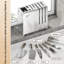 Support de cuisine simple en acier inoxydable - Outils de coupe multifonctionnels