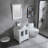 Molti 24.8'' Single Bathroom Vanity Set with Mirror-1649804218