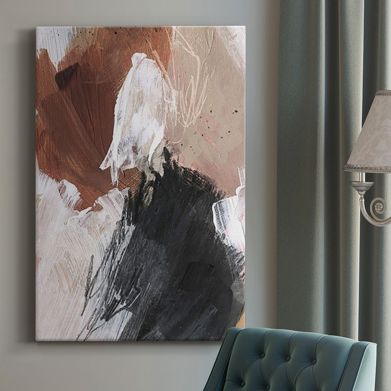 Neutres non blanchis II sur toile, H 18 po x l 12 po x P 1 po