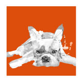 Vivid Puppies III Painting by Elle Youngstrom