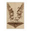 Tapis beige classique à motif de livres ouverts lavable à la machine Parnika-1084673837