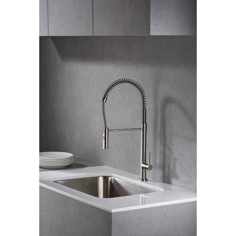 Robinet de cuisine Karran Bluffton, Acier inoxydable