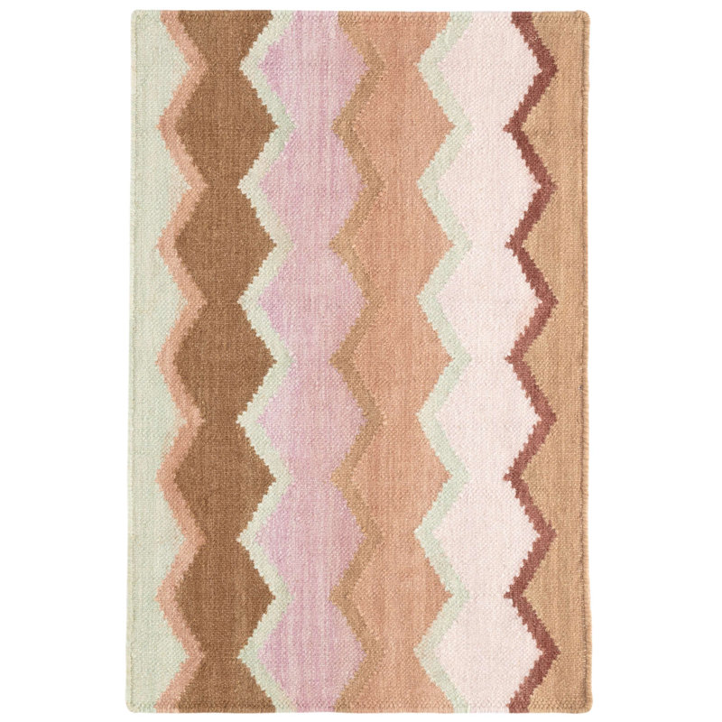 Tapis de sécurité en laine tissé à la main, Tapis de couloir 2 pi 6 po x 8 pi