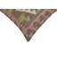 Oreiller rustique en kilim tissé à la main Rustic Castro - 20 po x 20 po-369801157