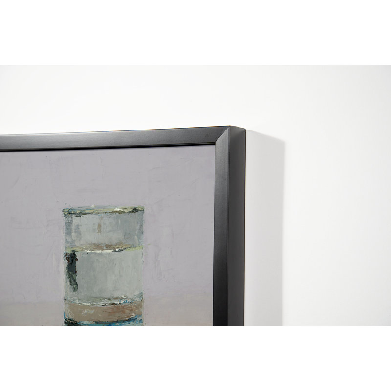 Rugged Water Print by Brian Blackham, Black