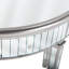 Additri 90cm Glass Top Console Table