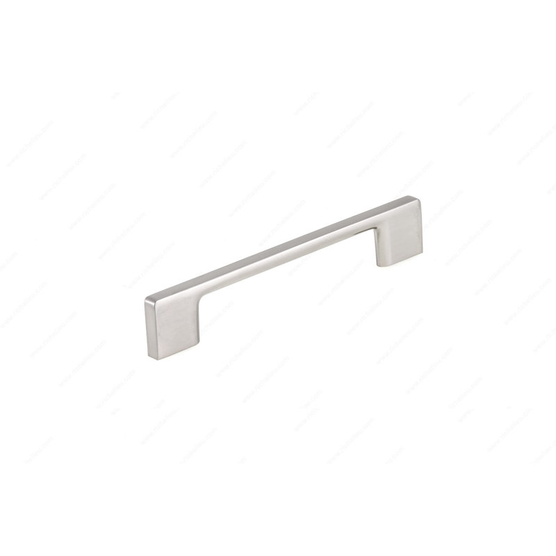 Poignée barre 5 1/32 po Expression, Nickel brossé