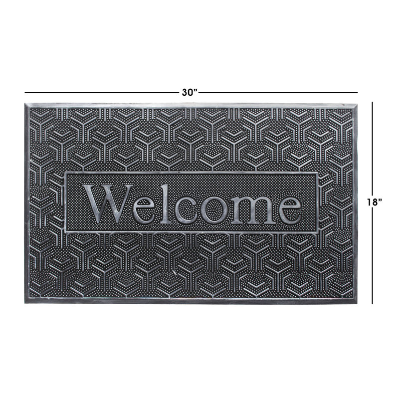 Tapis antidérapant 30 po x 18 po