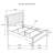 White Queen Upholstered Panel Bed
